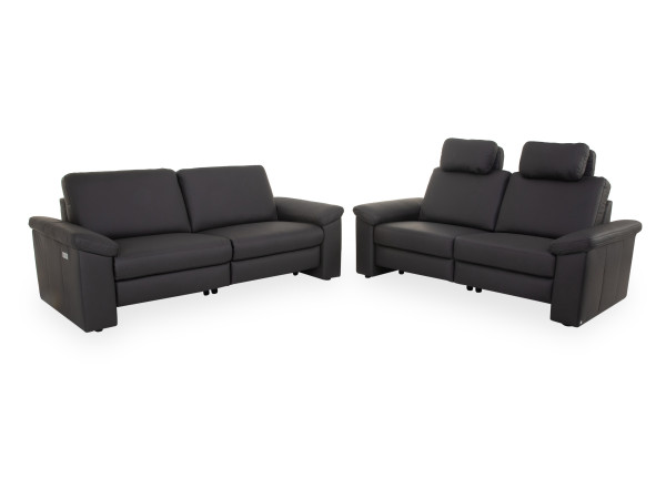 Polstergarnitur vito STEP PLUS 2.0 in fango aus Leder