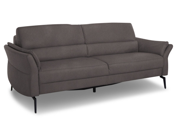 Sofa 3 Sitzer MONDO MAGUL in Alu aus Stoff