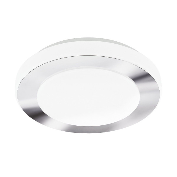 Deckenleuchte LED CARPI in weiß/chrom aus Stahl