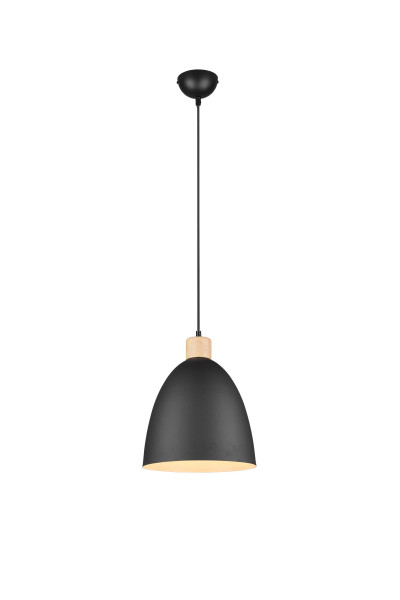 Pendelleuchte JAGGER in schwarz aus Metall
