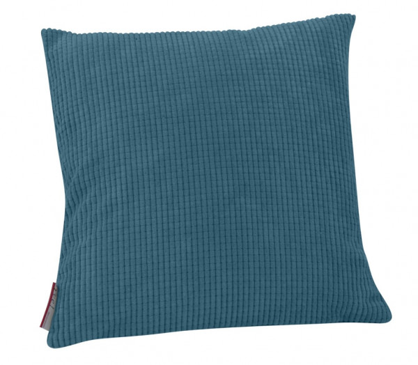 Kissen NEW WAVE in dunkelblau aus Polyester