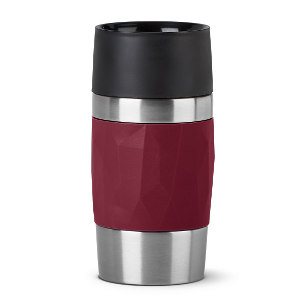 Isolierbecher COMPACT MUG in rot