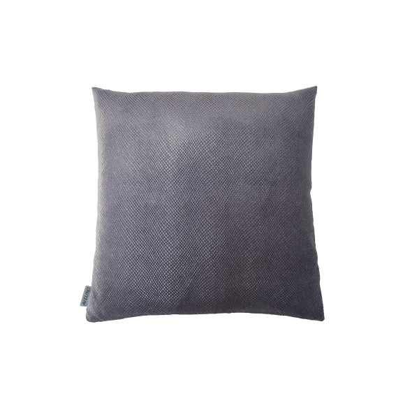 Kissen VIO in stahl aus Mischgewebe