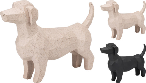 Hund GEOMETRISCH aus Kunststoff