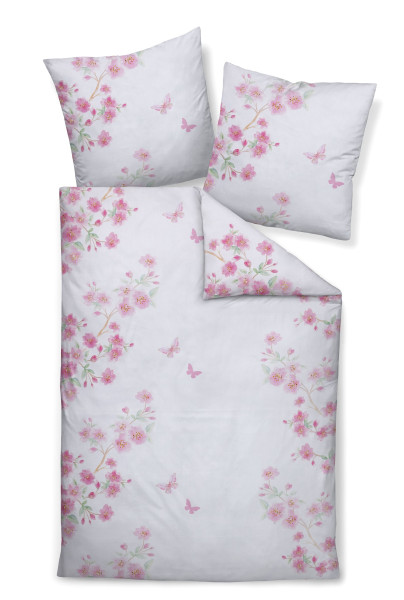 Bettwäsche MOMENTS Mako-Satin aus Baumwolle