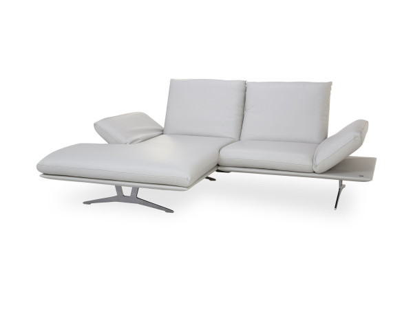 Polsterecke KOINOR FRANCIS in grey aus Leder