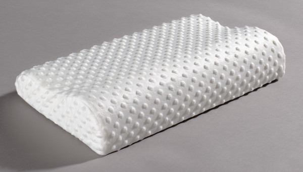 Nackenstützkissen in weiß aus Polyester