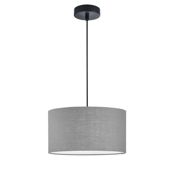 Pendelleuchte TERAMO in schwarz aus Metall
