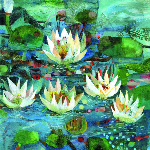 Servietten NELUMBO in bunt aus Papier