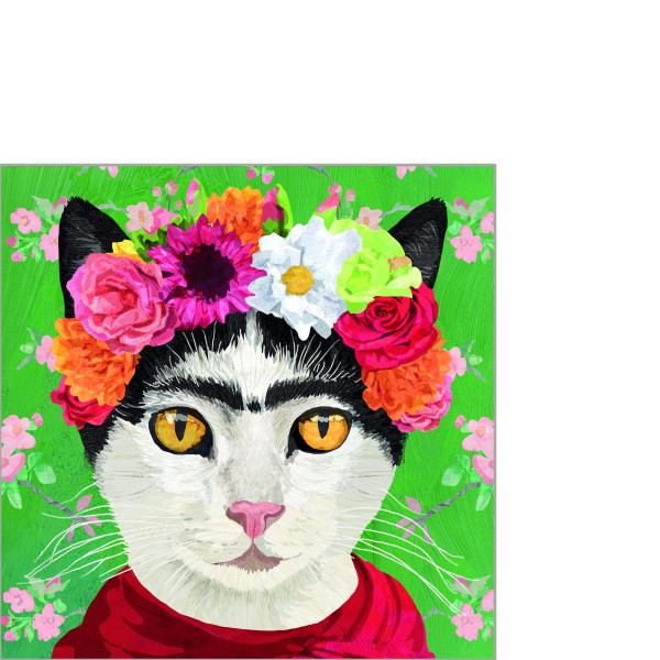 Servietten FRIDA in bunt aus Papier