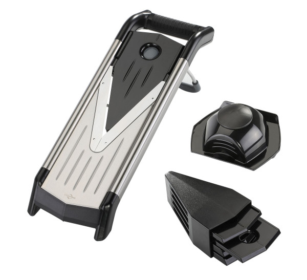 Gemüsehobel KÜCHENPROFI PROVESSIONAL in schwarz aus Kunststoff