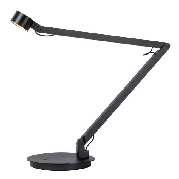 Tischleuchte OGDEN in schwarz aus Aluminium