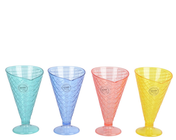Eisschale COLORI in mehrfarbig aus Kunststoff