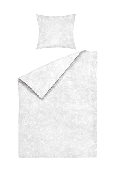 Bettwäsche NATALIA Satin in ALTWEISS