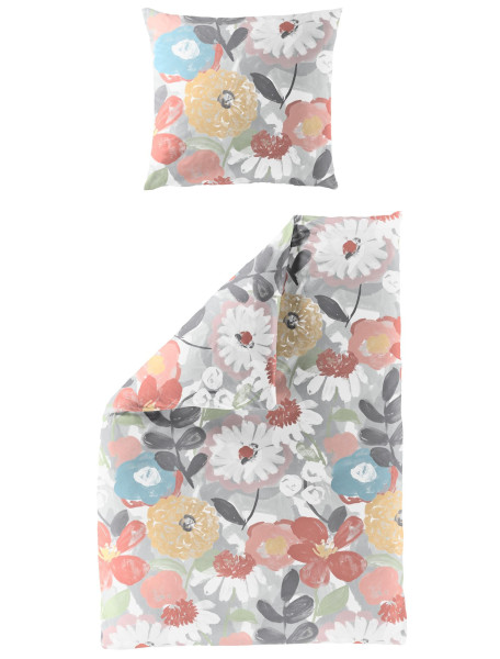 Bettwäsche Mako-Satin bunt