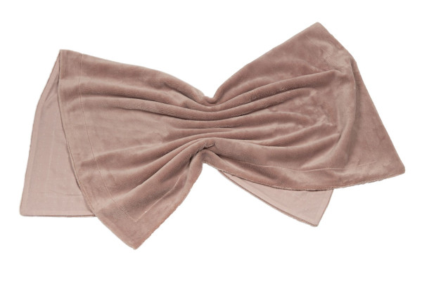 Kuscheldecke PÜNKTCHEN in rosa aus Stoff