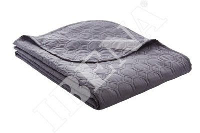 Tagesdecke NANCY in anthrazit aus Polyester