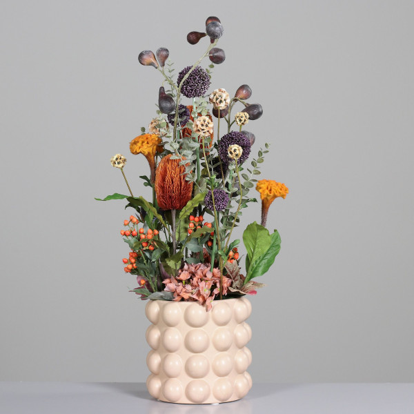 Gesteck in mehrfarbig aus Kunststoff