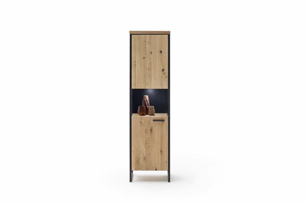 Vitrine vito LANTANA in Eiche aus Teilmassiv