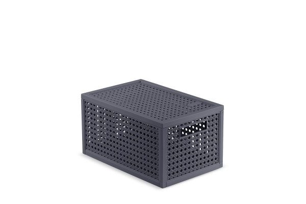 Box KAYA 7L graublau in blau aus Polypropylen