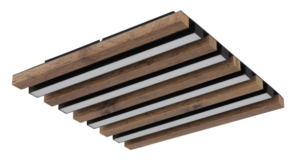 Deckenleuchte HAYDEN in schwarz aus Metall