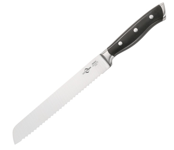 Brotmesser KÜCHENPROFI PRIMUS in schwarz aus Stahl