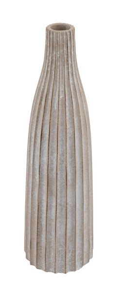 Vase ZEMENT in creme aus Zement
