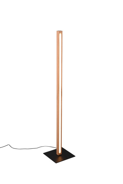 Stehleuchte BELLARI in natur aus Materialmix