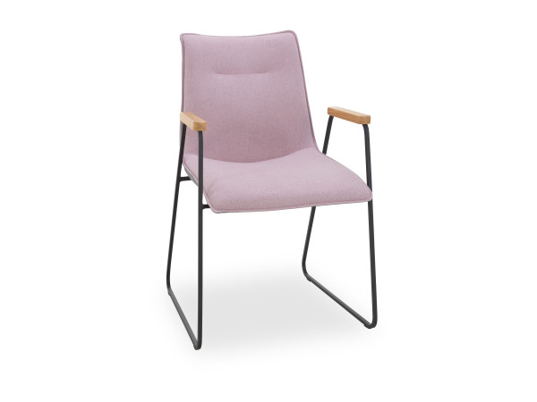 Stuhl VALMONDO NAMUR in aubergine