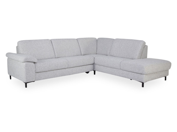 Polsterecke MONDO MAESTRA in silver aus Stoff