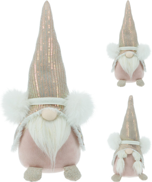 Dekofigur WICHTEL in mehrfarbig aus Polyester