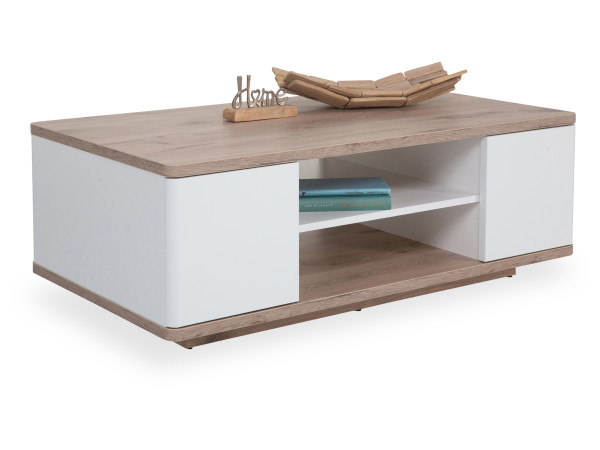 Couchtisch MINATO in weiß aus Dekor