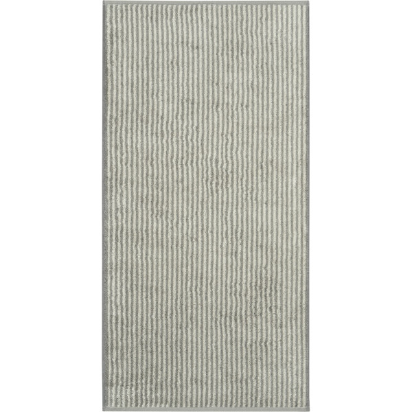 Duschtuch TWO-TONE STRIPE in graphit