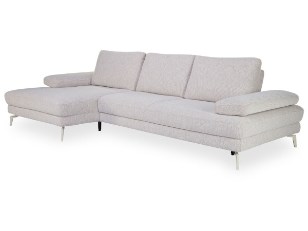 Polsterecke MONDO KISO in natur aus Stoff