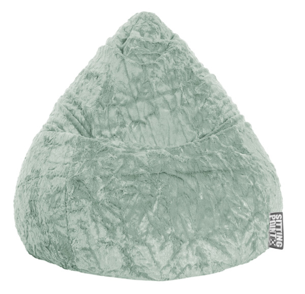 Sitzsack BeanBag FLUFFY L in  salbei