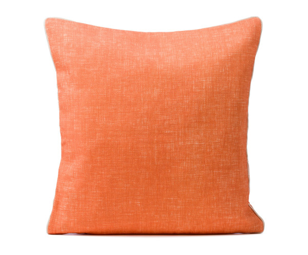 Kissenhülle SUMMER in orange aus Mischgewebe