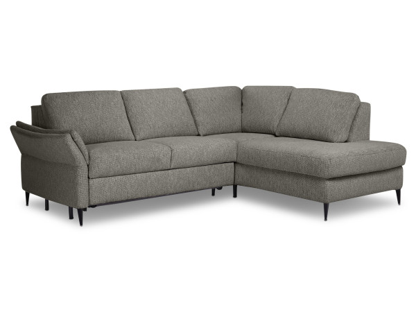 Polsterecke Rolf Weber HOLLE in silver aus Stoff