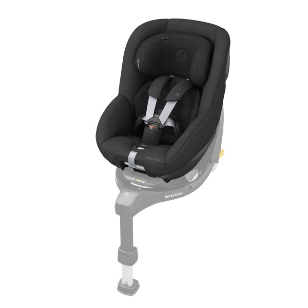 Autositz PEARL 360 Pro in schwarz aus Kunststoff