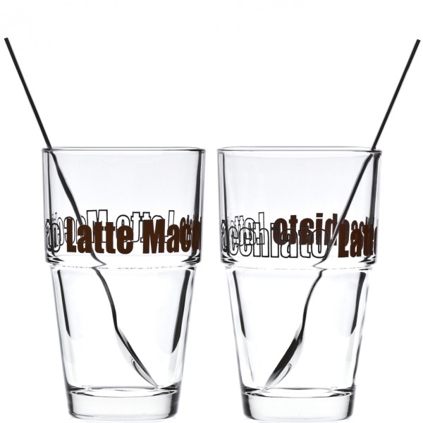 Becher-Set LEONARDO SOLO in mehrfarbig aus Glas