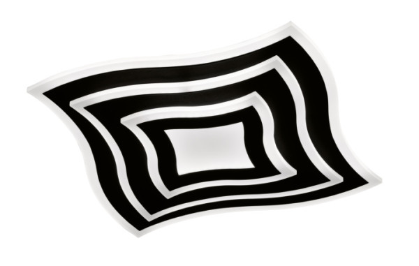 Deckenleuchte GORDEN in schwarz aus Metall