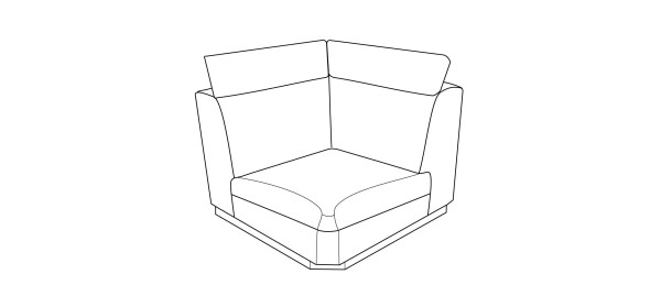 Polsterecke himolla MAINSTADT in sand aus Stoff