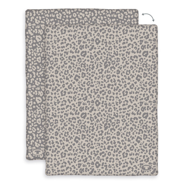 Wohndecke TOM TAILOR LEO Jaquard in grau aus Mischgewebe