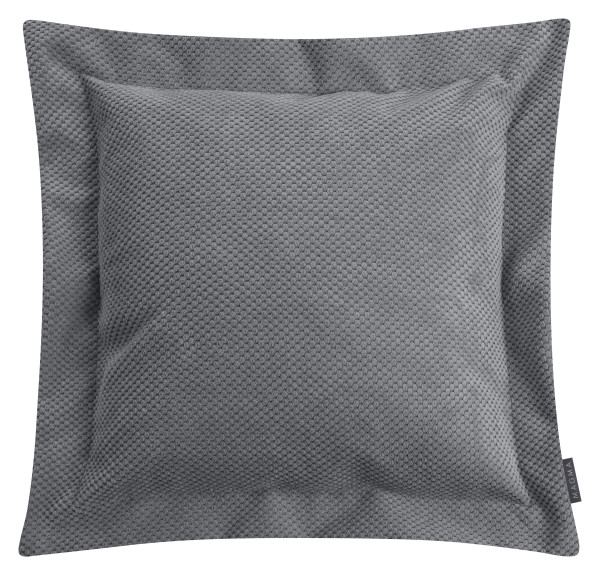 Kissen COMODO grau in grau aus Polyester