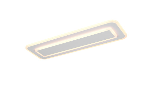 Deckenleuchte LED RIVA in weiß aus Metall