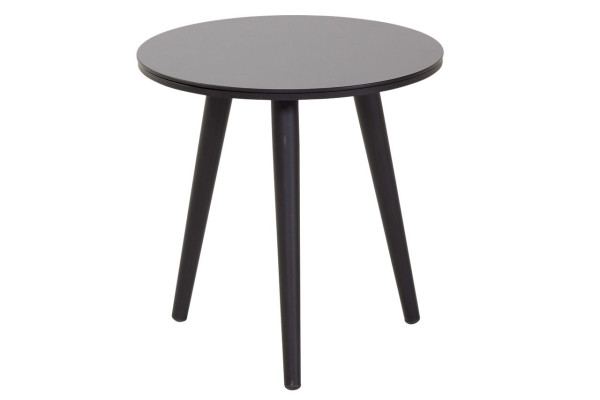 Gartentisch SOPHIE in schwarz aus HPL-Platte
