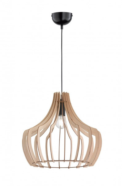 Pendelleuchte WOOD in braun aus Holz