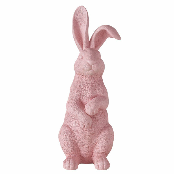 Hase BENGT in rosa aus Kunstharz