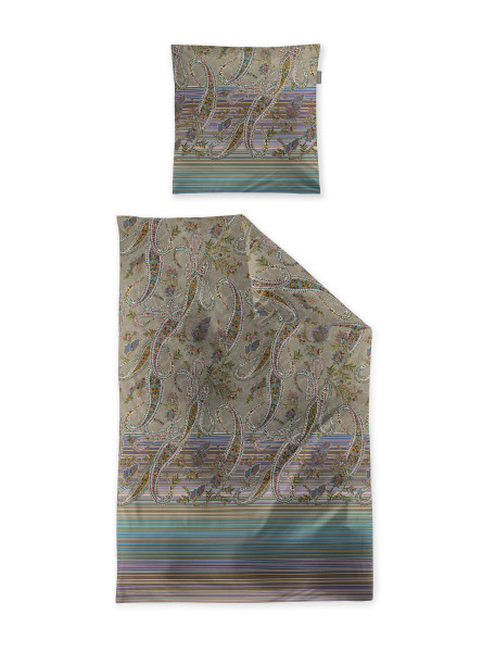 Bettwäsche WAVE Satin aus Baumwolle