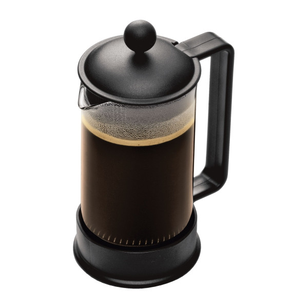 Kaffeebereiter Bodum BRAZIL in schwarz aus Materialmix