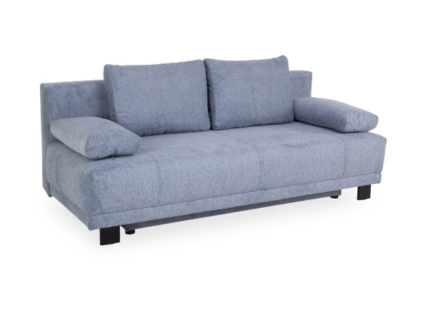 Schlafsofa Elastoform ROBERT in blau aus Stoff